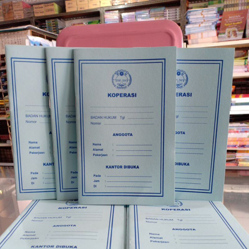 

Buku Koperasi 24 Halaman kertas HVS