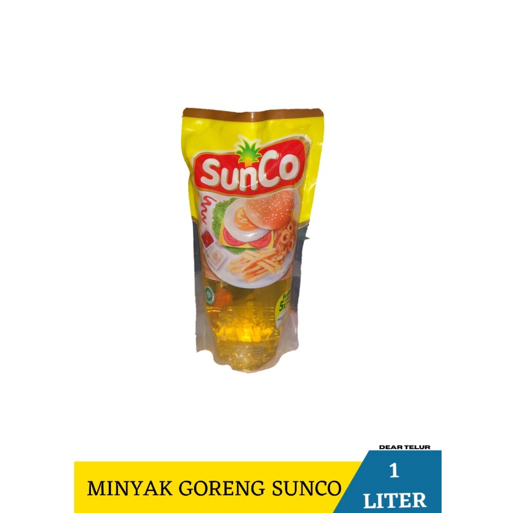 

[☻U68\] MINYAK GORENG POUCH SUNCO 1LITER Barang Original