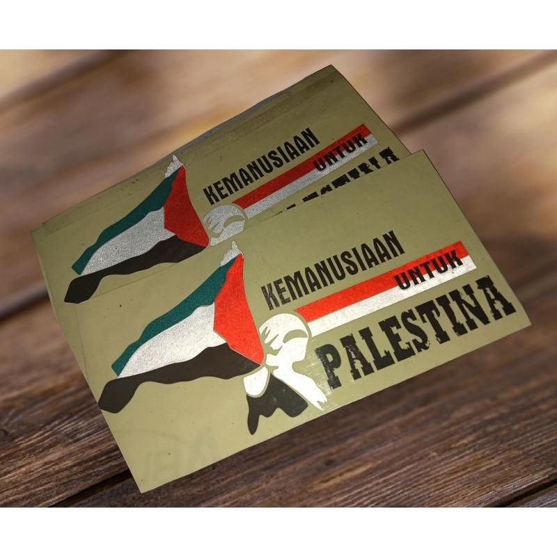 

stiker Palestina stiker cutting palestina ukuran 18cmx8cm