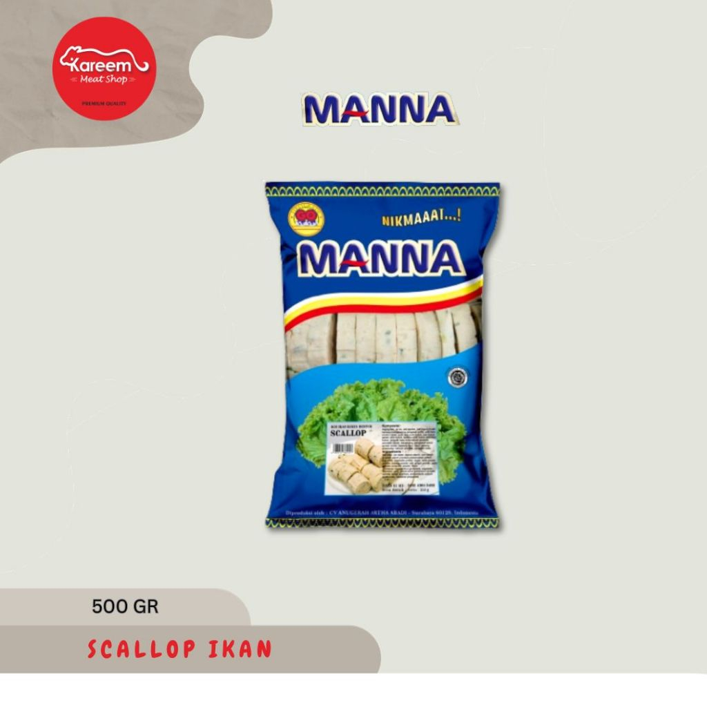 MANNA SCALLOP IKAN/FROZEN FOOD/IKAN OLAHAN