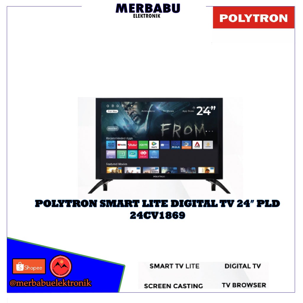 TV POLYTRON 24MV1859 / 24INCH TV SMART