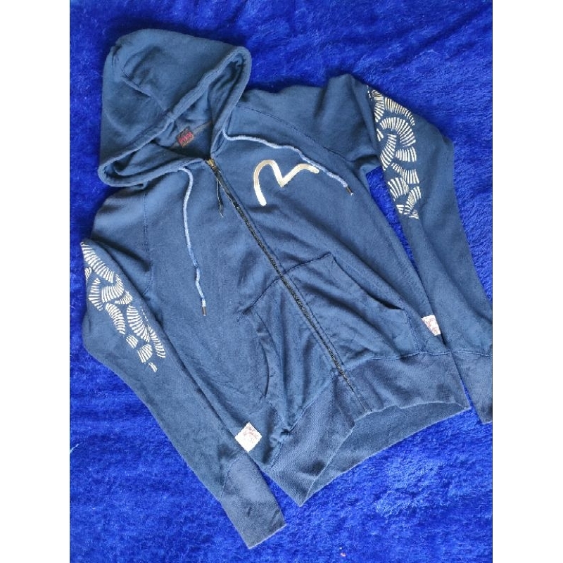 Zip Hoodie Evisu Vintage