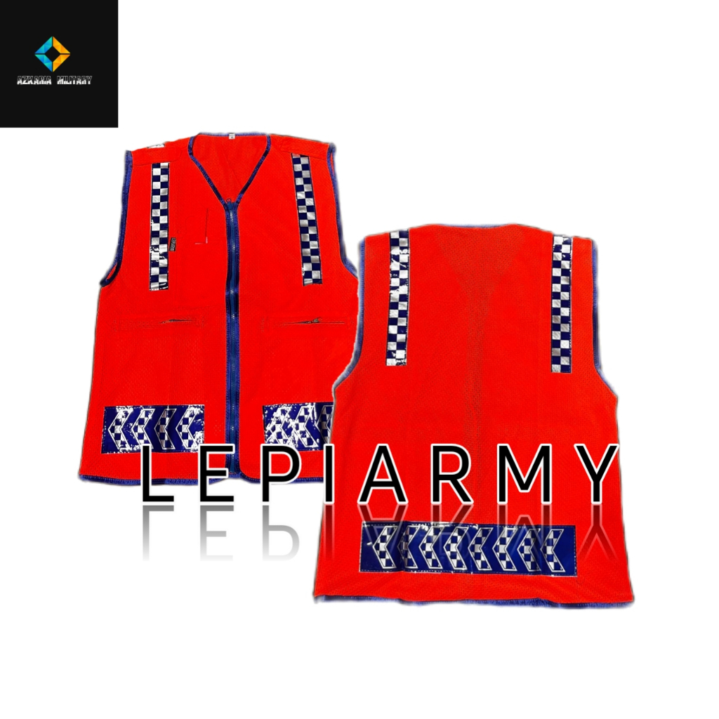 rompi parkir orange polos / rompi jaring / rompi parkir /rompi safety