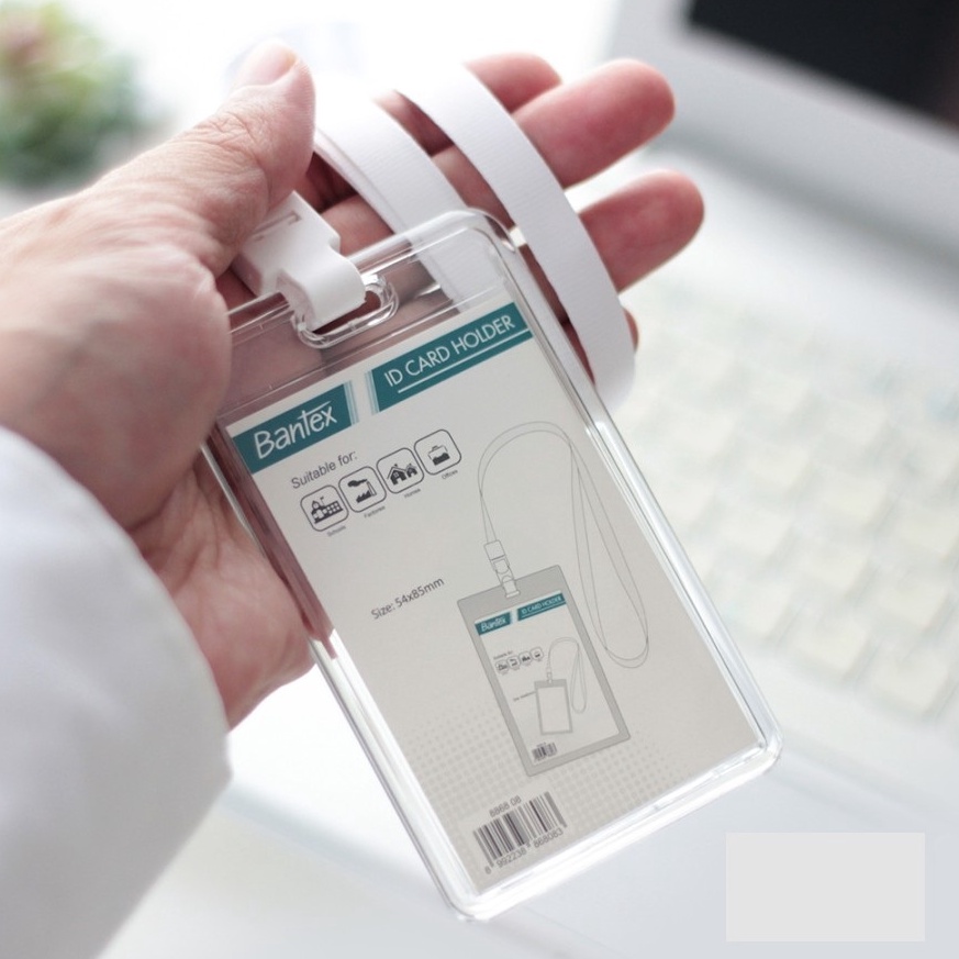 

R3ady St0ck Bantex ID Card Transparan Akrilik Must Buy