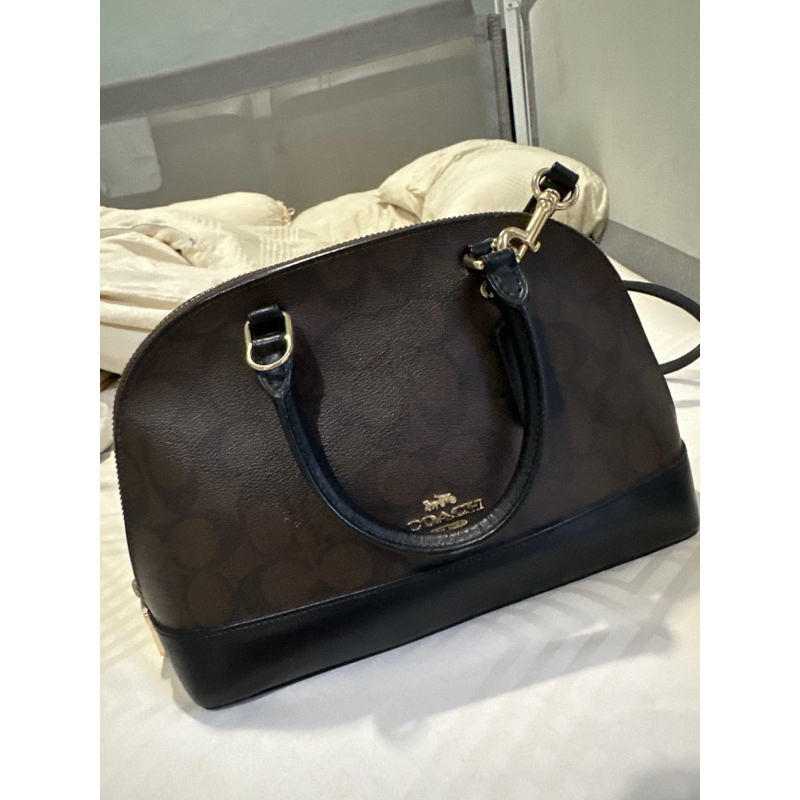 preloved coach cc Katy Brown Top handle Shoulder Bag