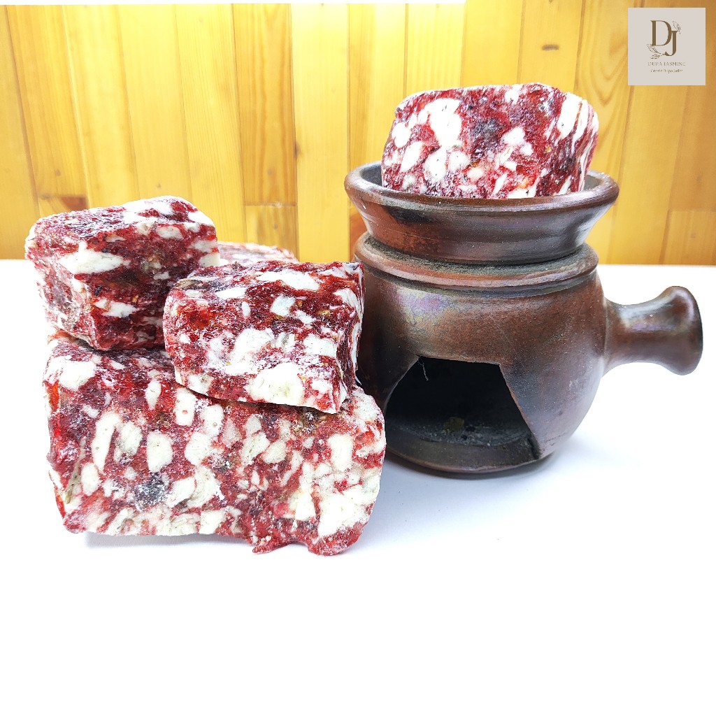 Kemenyan Merah Asli 200 gram Kualitas Super Original