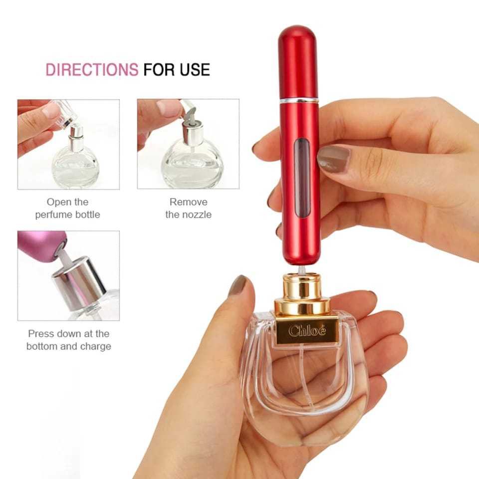 Botol Reffil Parfum Otomatis tinggal Tekan