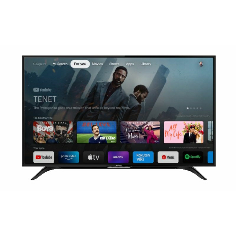 Sharp LED TV 50 Inch 2T-C50EG1i ANDROID SMART