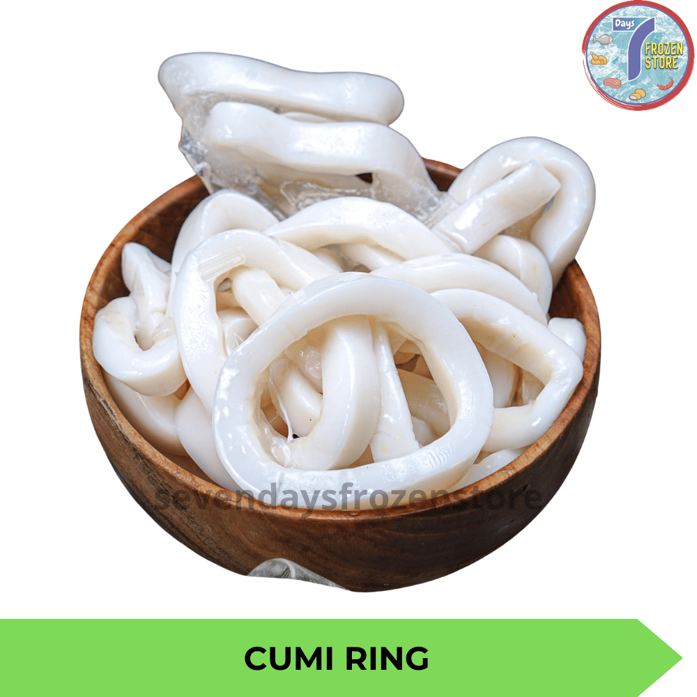 

Cumi Ring Calamari Beku Frozen Premium Quality 500 Gr