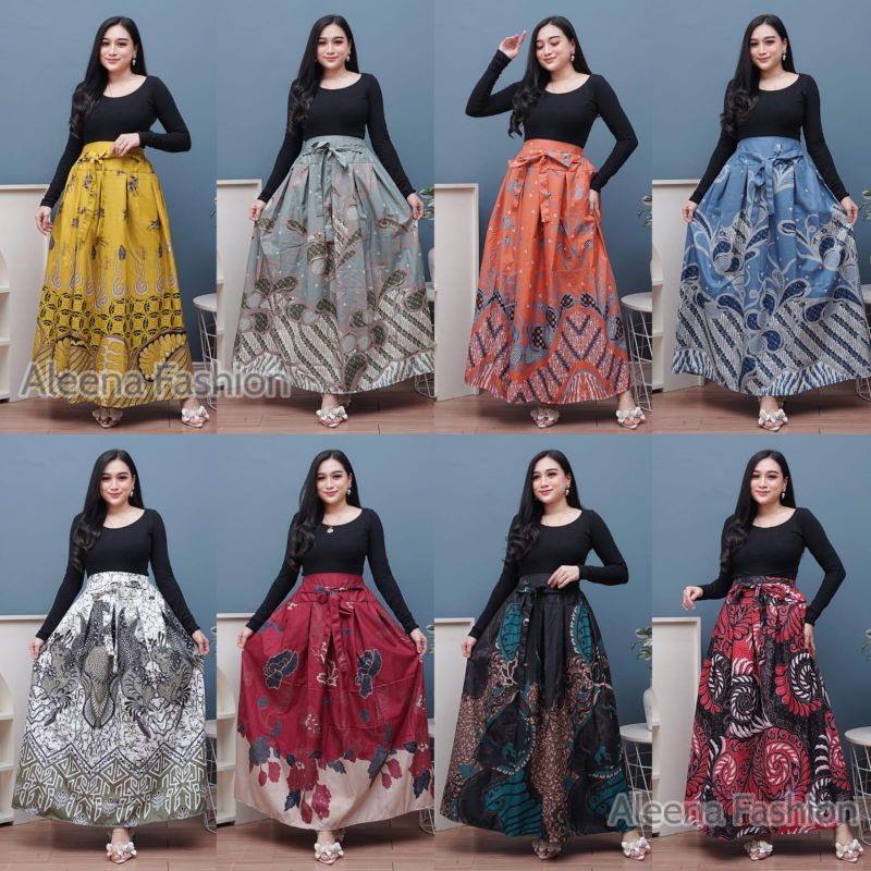 ALEENA - ROK BATIK PANJANG | ROK SANTRI | ROK UNGGUL JAYA | ROK PAYUNG | ROK BATIK MUSLIMAH | SARUNG