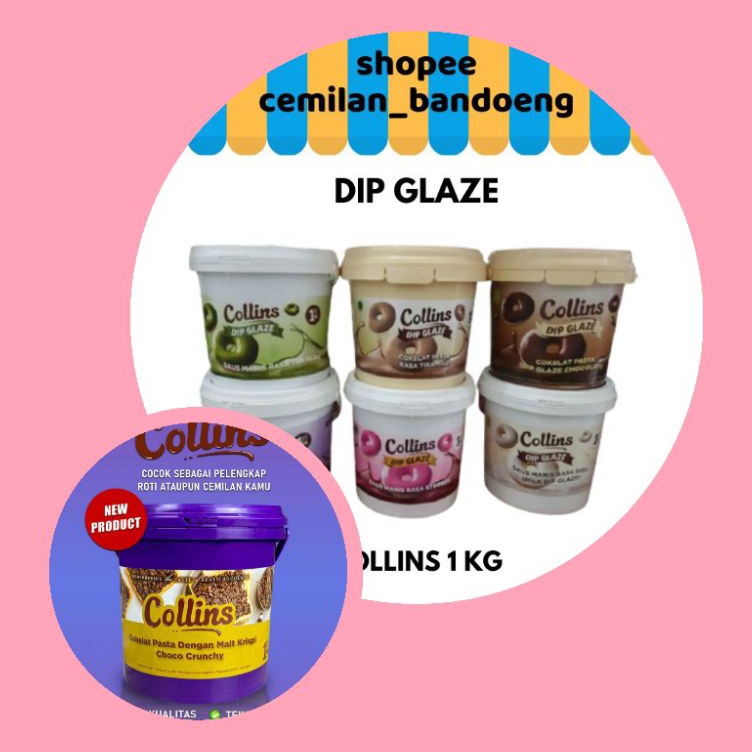 

Terkini✪ DIP GLAZE COLLINS 1 KG FREE BUBBLE WARP EXP. TAHUN 2025 H72