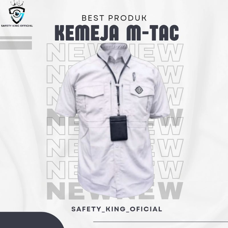 KEMEJA TACTICAL  M- TAC LENGAN PENDEK / BAJU PUTIH KANTOR / ATASAN TACTICAL PRIA