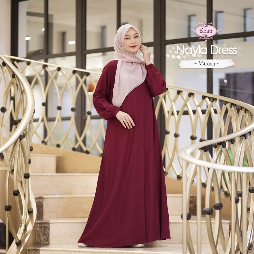 Gamis Nayla Daily Series By Izzati Muslimah
