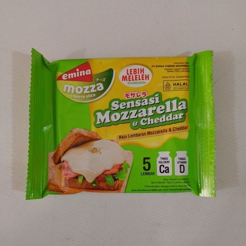 

Emina Mozarella Slice isi 5 Lembar