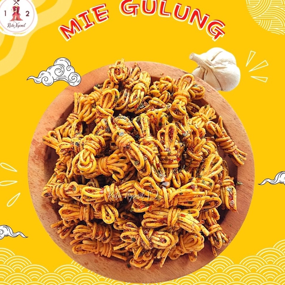 

[KODE TVFMP] 230GRAM MIE GULUNG CETAR DAUN JERUK