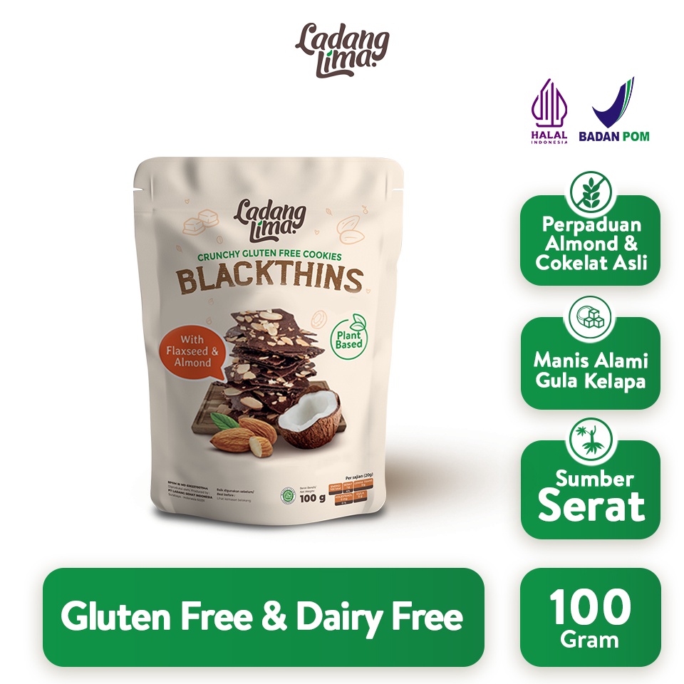 

T3rkini Ladang Lima - Blackthins Cookies 100g You can buy