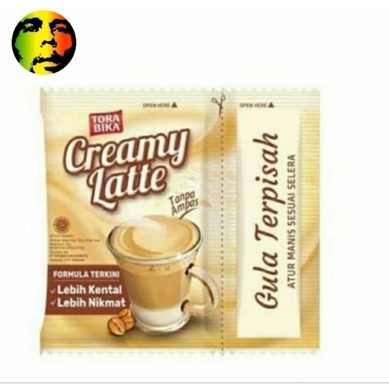 Torabika kopi creamy latte isi 5