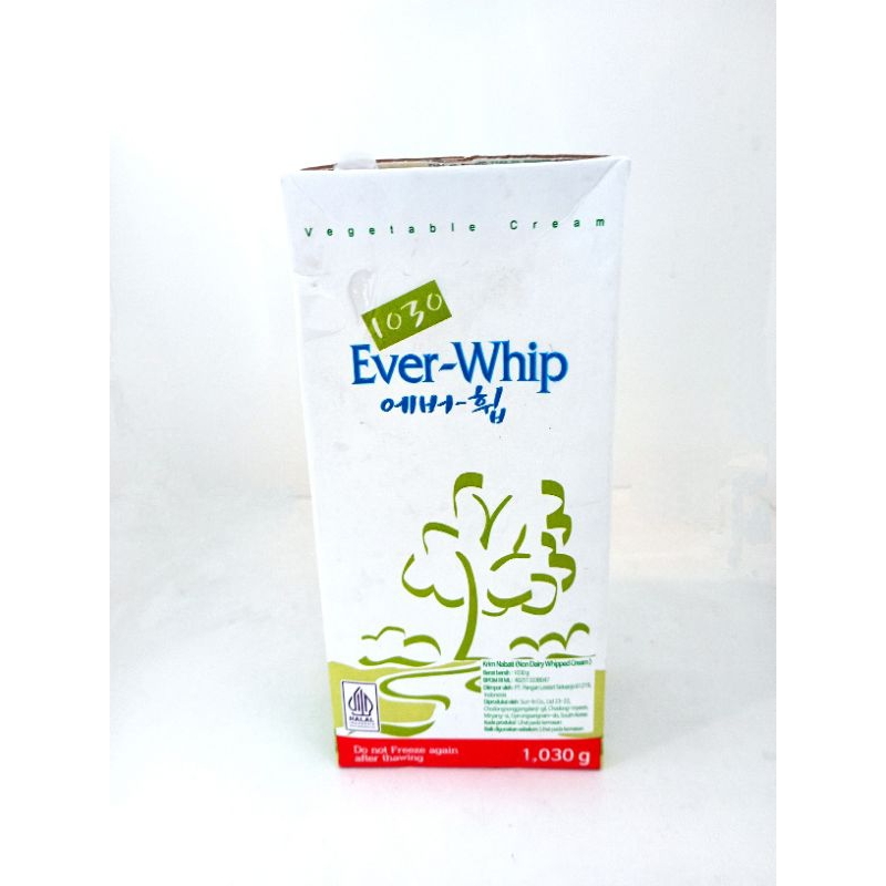 

Ever-whip whipping cream