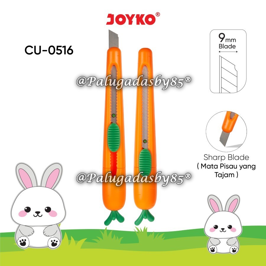 (1 Biji) GROSIR Cutter JOYKO CU-0516 Wortel / Cutter Pemotong Joyko CU-0516/ Joyko Cutter CU-0516 / 