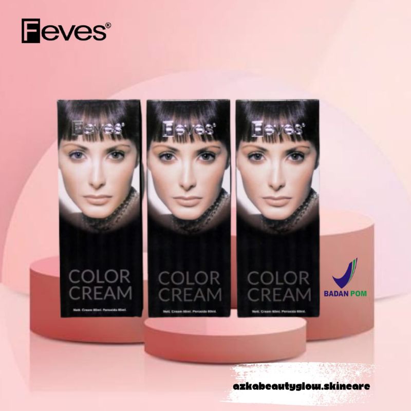 (COD)SEMIR FEVES SERIES | HAIR COLOR CREAM 60ML | BLACK | BLUE BLACK | COFFE | PEWARNA RAMBUT