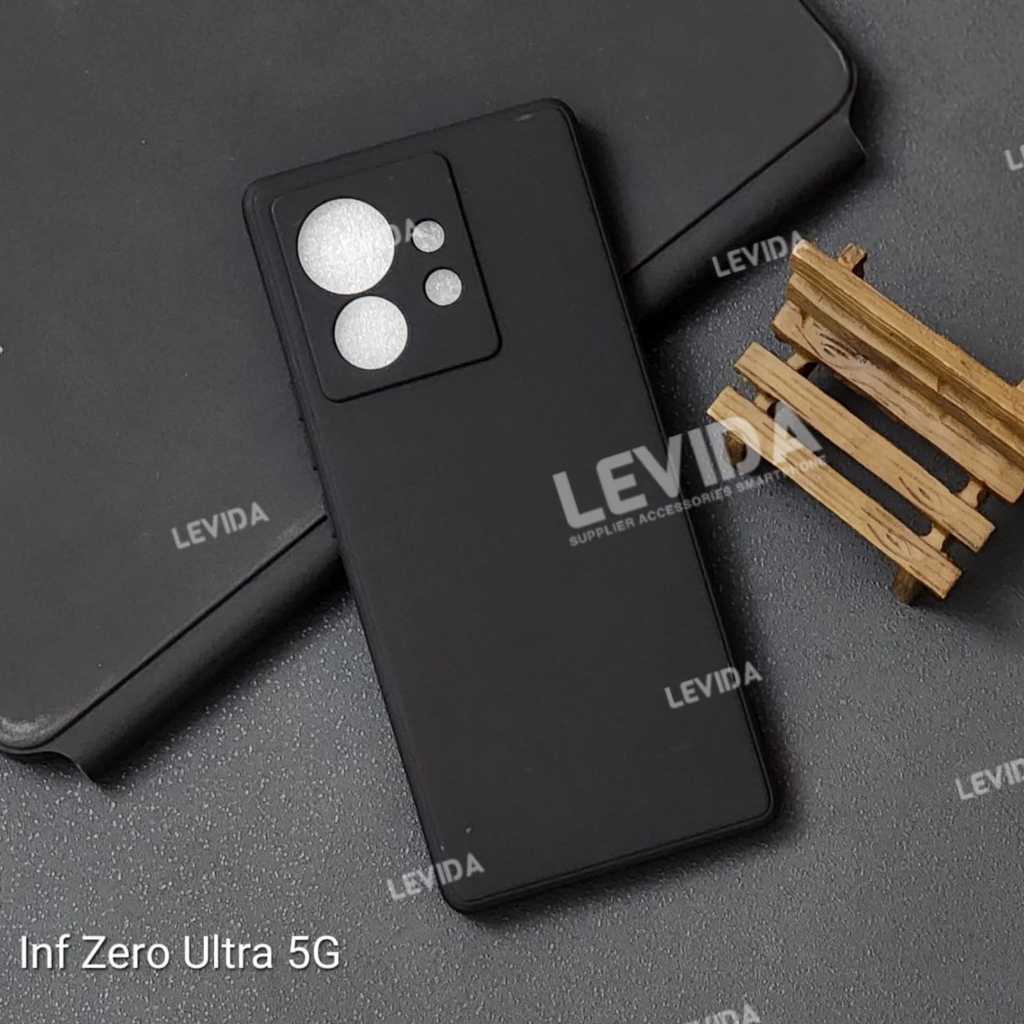 Case  Infinix Zero Ultra 5G Softcase ultra Macaron Black Slim Matte Infinix Zero Ultra 5G