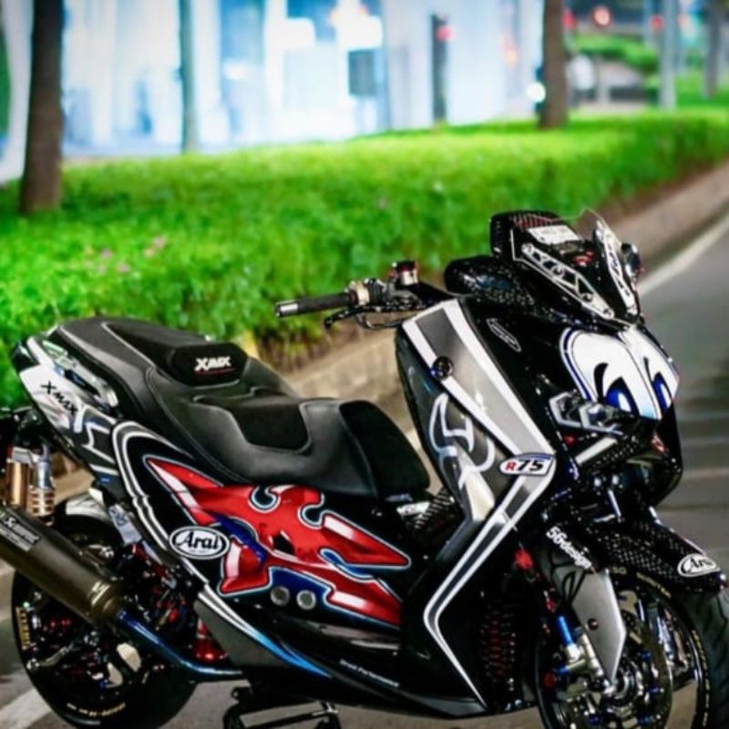Jok Motor Custom Xmax 250 Connected Comfort Papas Rangka 10 Cm Anti Jinjit