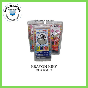 

CRAYON KIKY / CRAYON OIL PASTEL ISI 12 WARNA