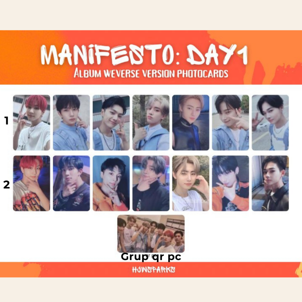 [SHARING] ENHYPEN Manifesto Weverse