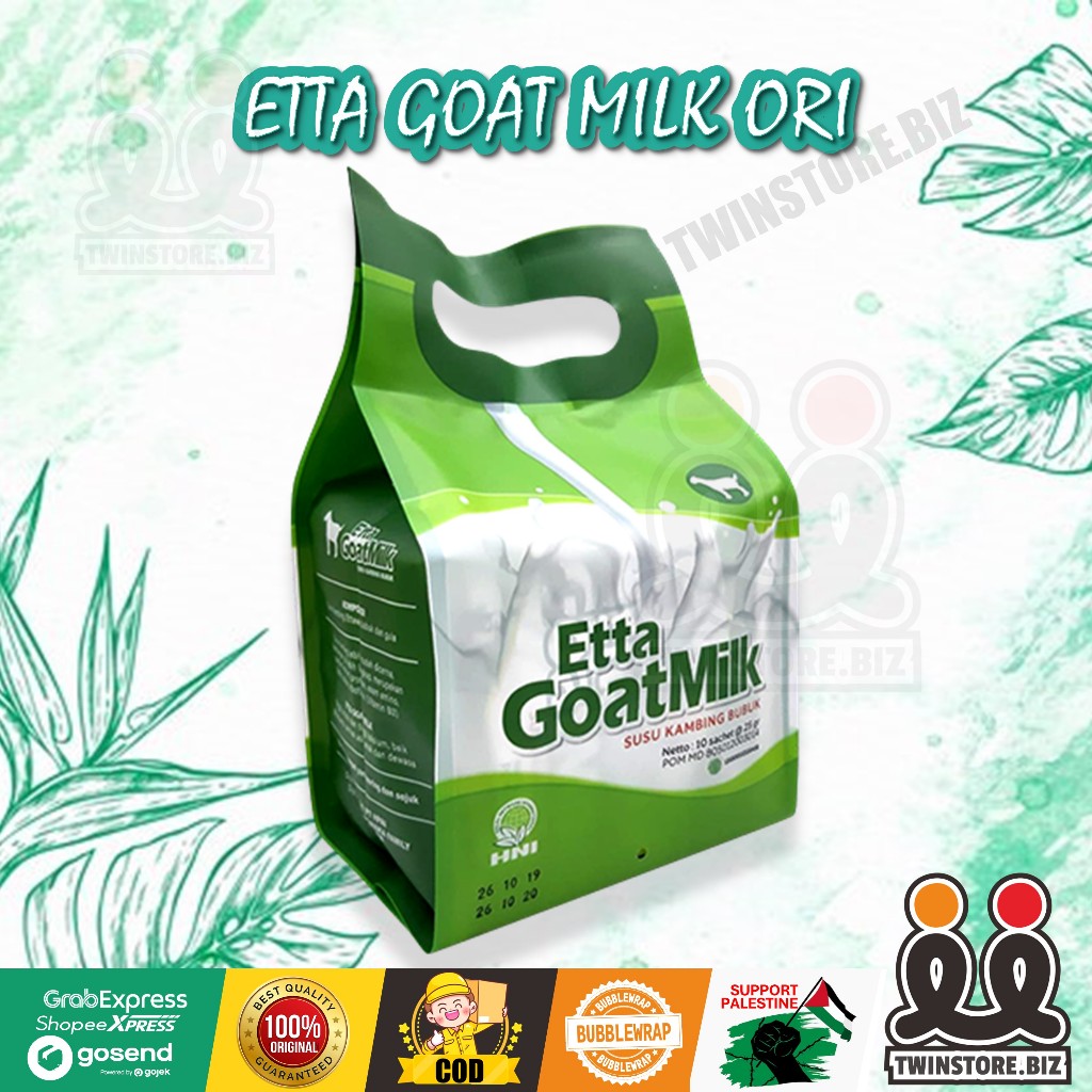 

Etta Goat Milk [EGM] HNI-HPAI | Susu Kambing Etawa Murni Rendah Gula Bebas Pengawet Atasi Masalah Pencernaan Nyeri Sendi