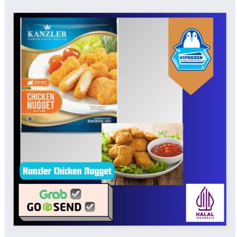 

Kanzler Chicken Nugget Premium 450gr
