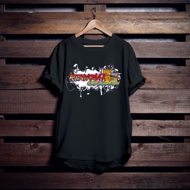 Baju Kaos Atasan Pria Penikmat Asap Juara Teh