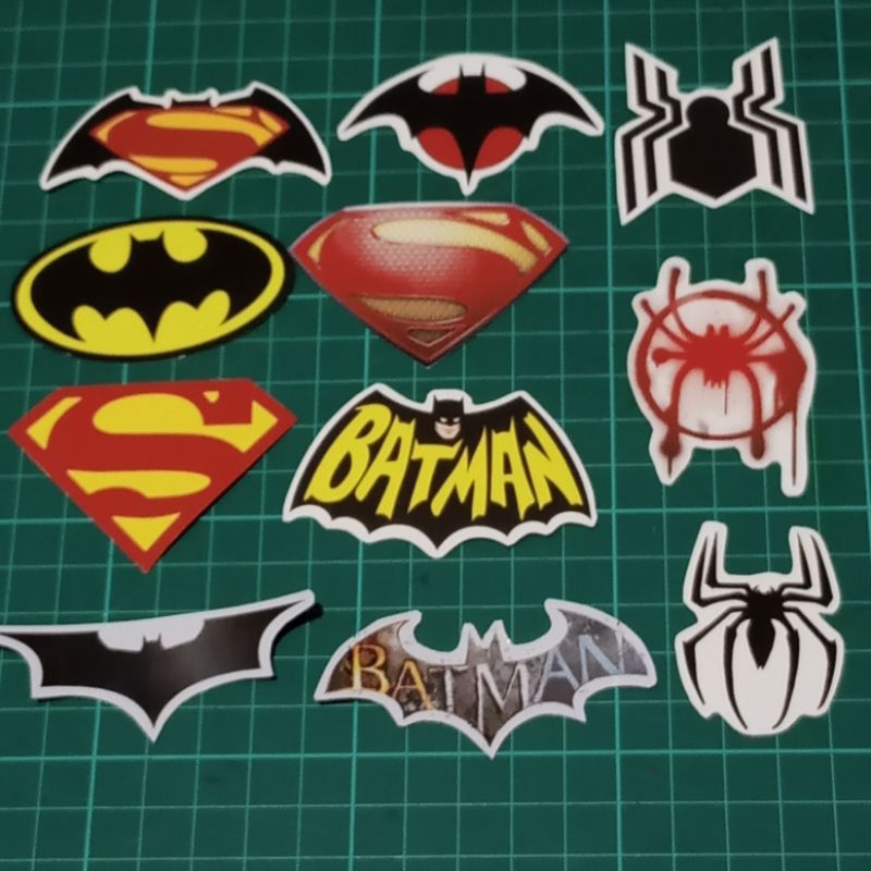 

sticker keren dan tahan air super hero murah buat di motor mobil laptop komputer lemari pintu dll