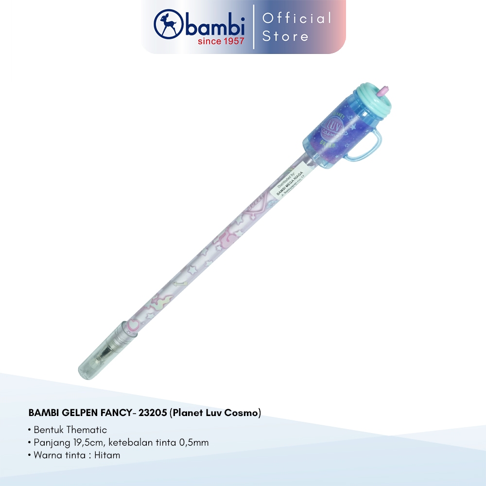 

Bambi Gelpen Fancy Edisi Planet Luv Cosmo Original