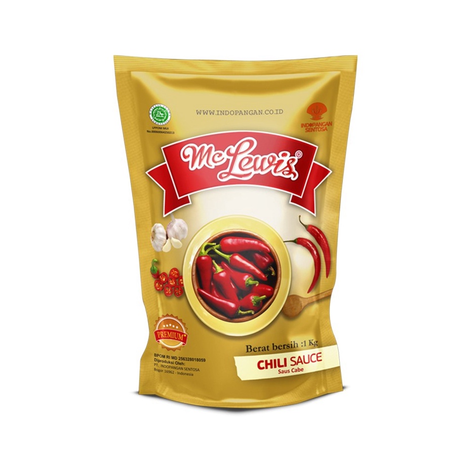

[KODE PRODUK B6PNI7980] Mc Lewis Chili Sauce Premium - 1Kg