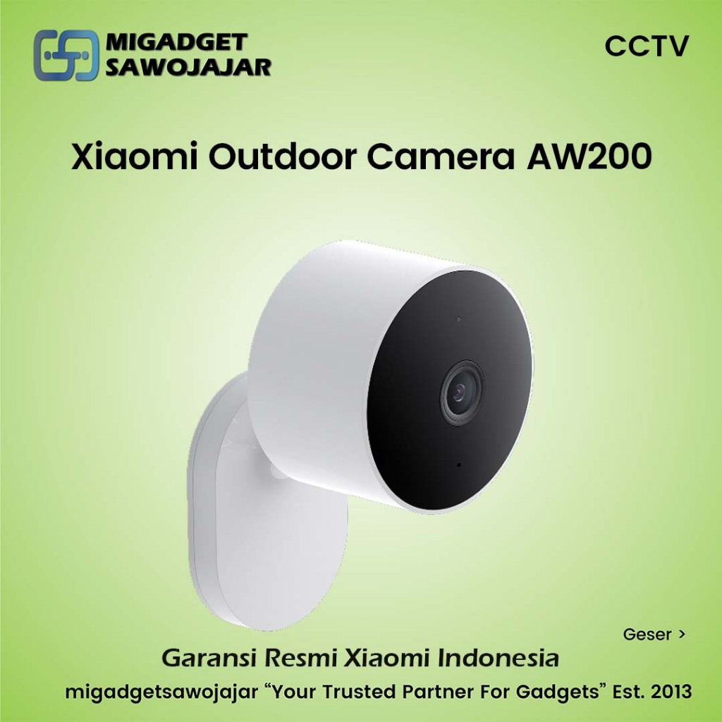Xiaomi Outdoor Camera AW200 Kamera CCTV Outdoor 1080p IP65
