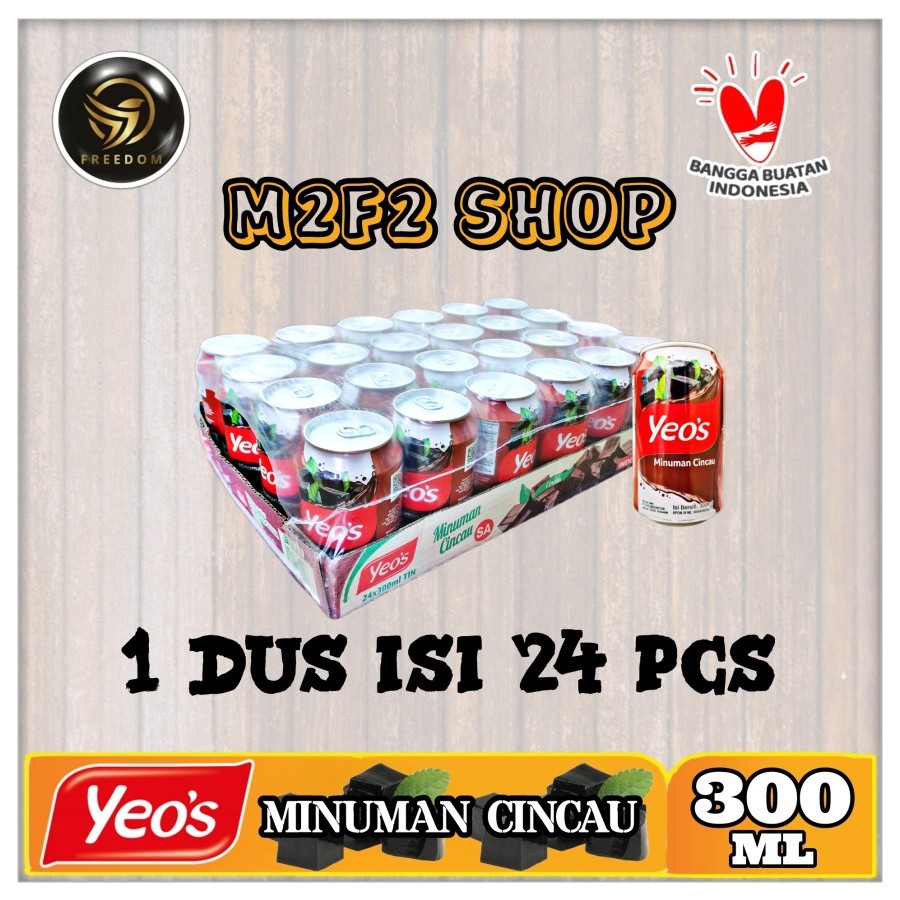 

Yeos Grass Jelly Can | Minuman Cincau Kaleng - 300 ml (Kemasan Karton)