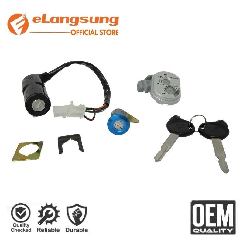 Elangsung Key Set KTL - Paket Kunci Set Motor Honda Supra Fit New