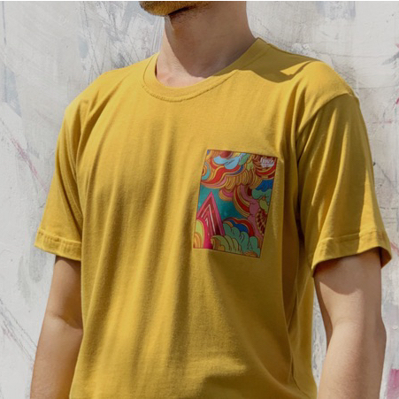 Lite tees Ornamen , bahan Bamboo Cotton Voice of Jogja