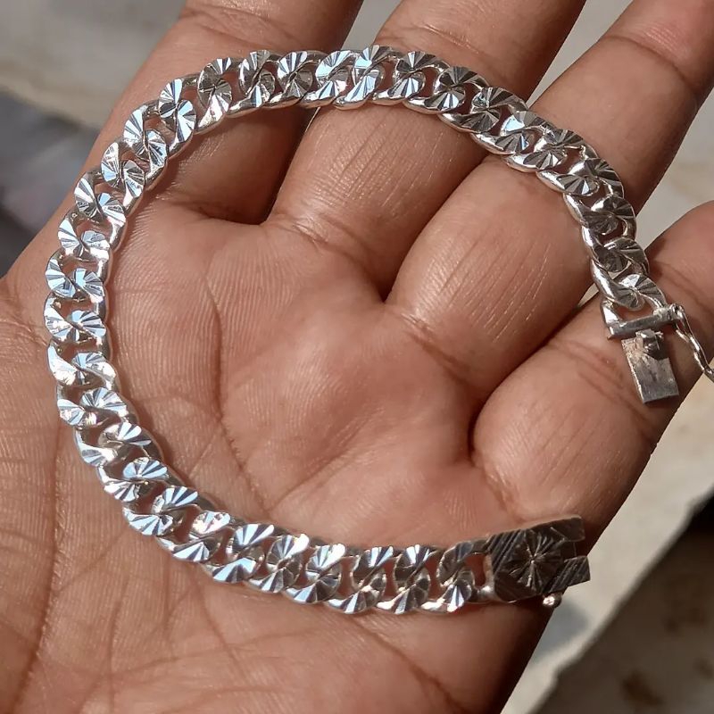 Gelang Rantai Perak Silver 925 pria wanita