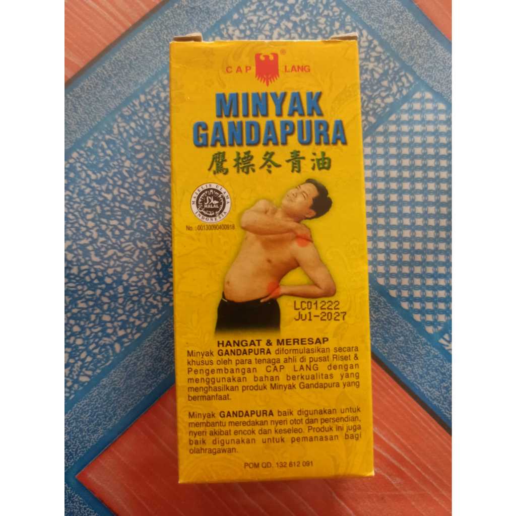 Minyak Gandapura Cap Lang