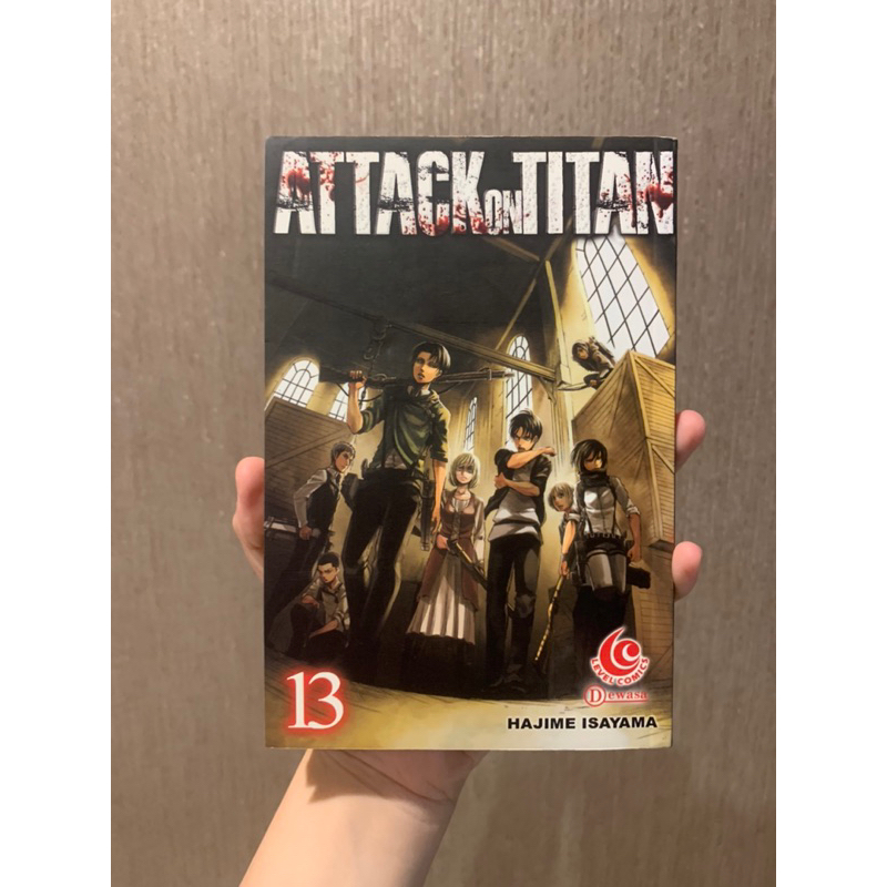 Komik Attack on Titan 13 Stok 2