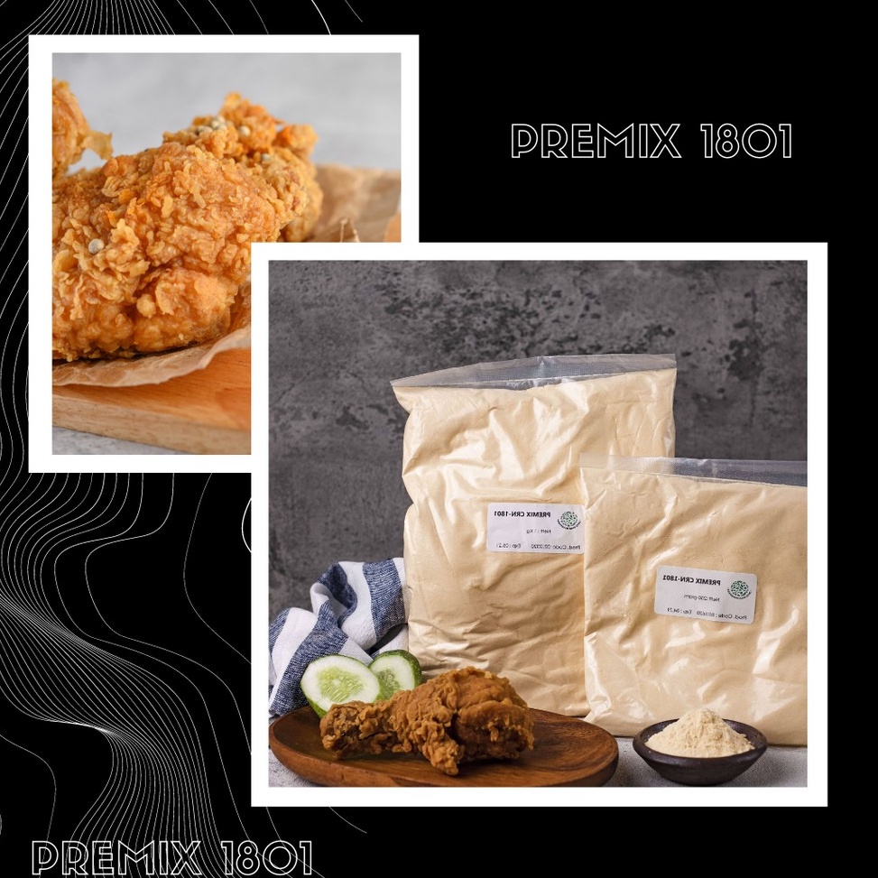 

[KODE PRODUK DYJBD6998] Tepung biang fried chicken / Premix 1801 / Tepung Super / 1 kg / Rasa Bintang 5