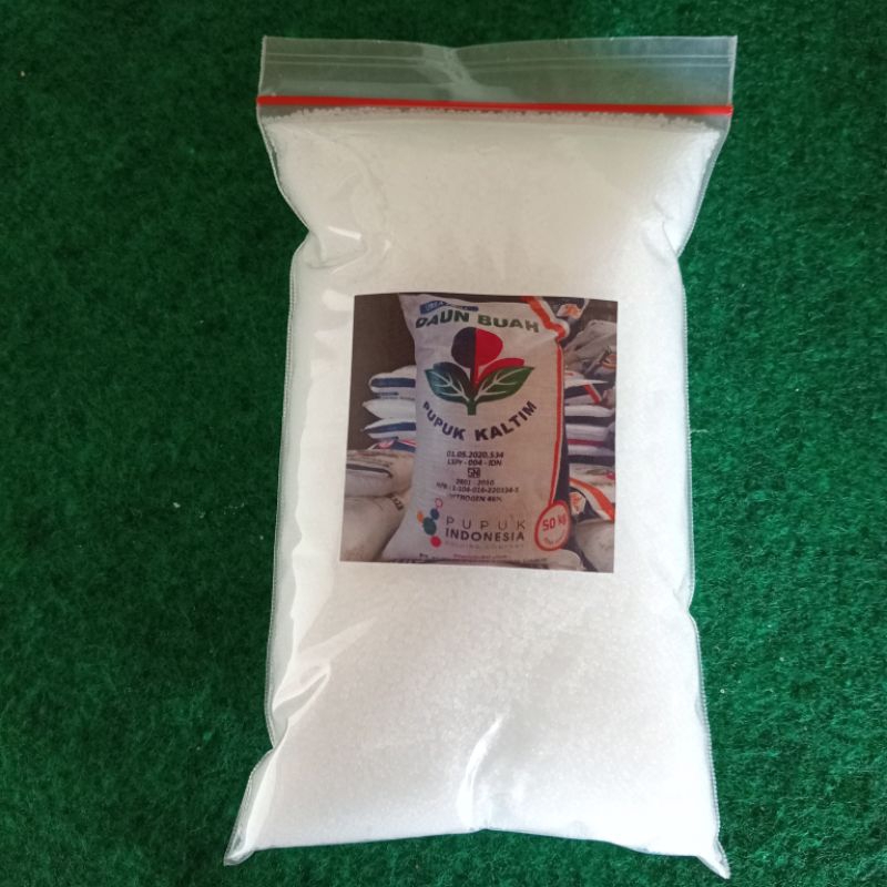 Pupuk Urea Prill Kaltim Repack 400gr. Produk 100% Original