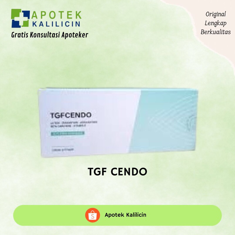TGF CENDO BOX 18 TABLET VITAMIN MATA ANTIOKSIDAN MATA