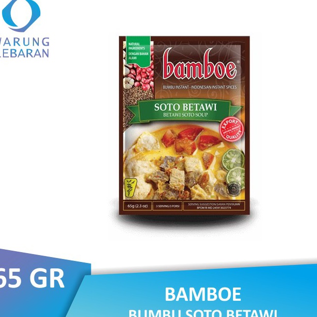 

Diskon Bamboe Bumbu Soto Betawi 65 GR Terkini
