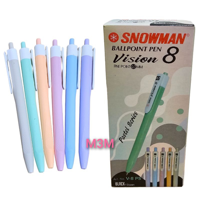 

MG - PULPEN SNOWMAN VISION 8 - 12 PCS