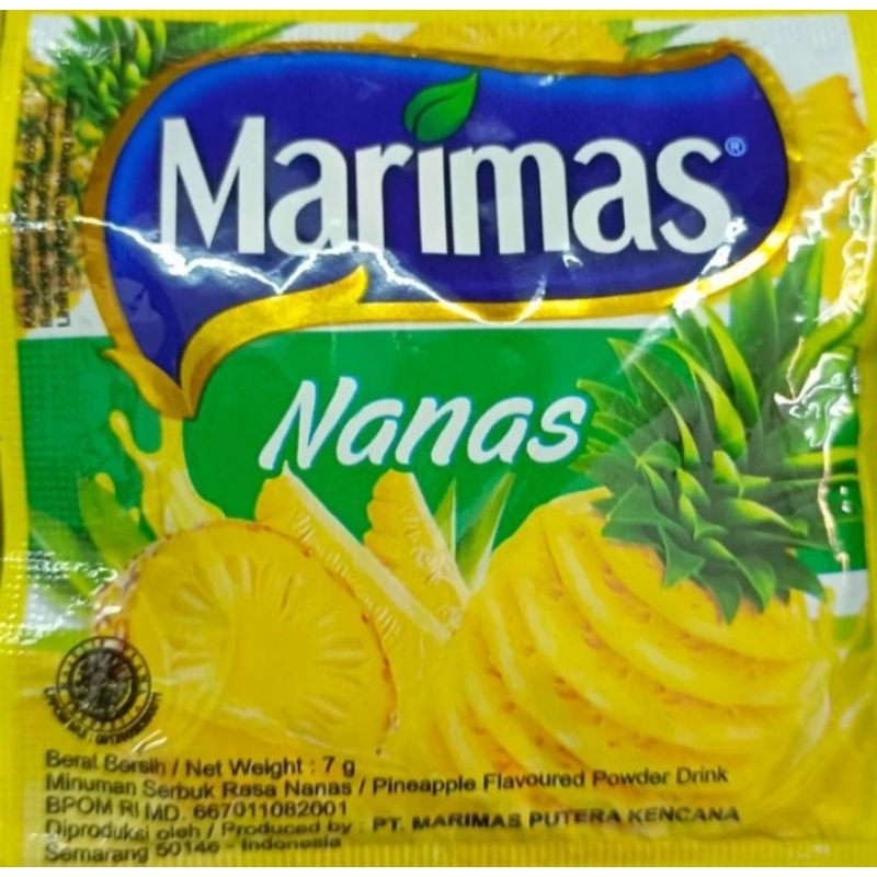 

marimas nanas 1 renceng isi 10 bungkus