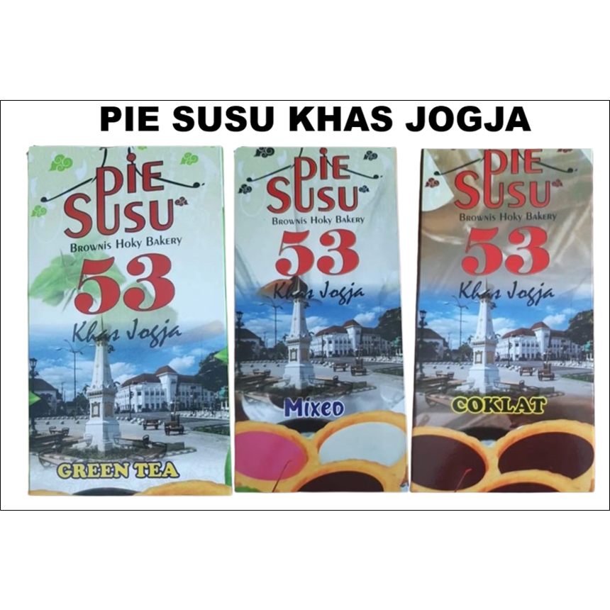 

PIE SUSU Khas Jogja 1 Box Isi 8 pcs