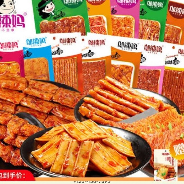 

Kirim Langsung (Halal)100g Wulama Latiao/Latiao/Tendon/Vegetarian/Snack China Halal Harga Promo