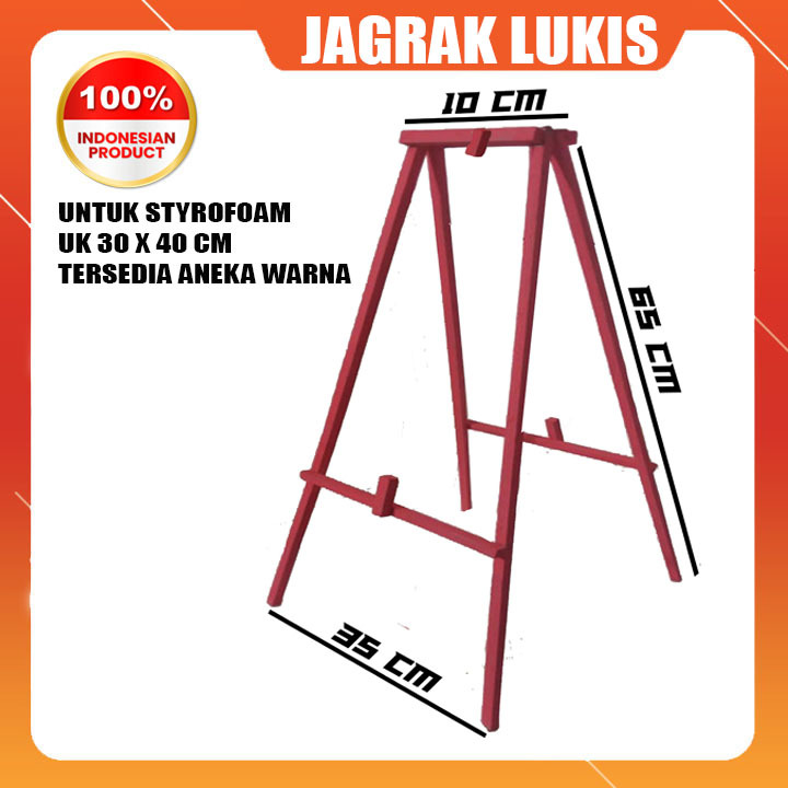 

Jagrak meja lukis tatakan styrofoam uk 30 x 40